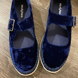 Women’s SeaVees Velvet Mary Janes